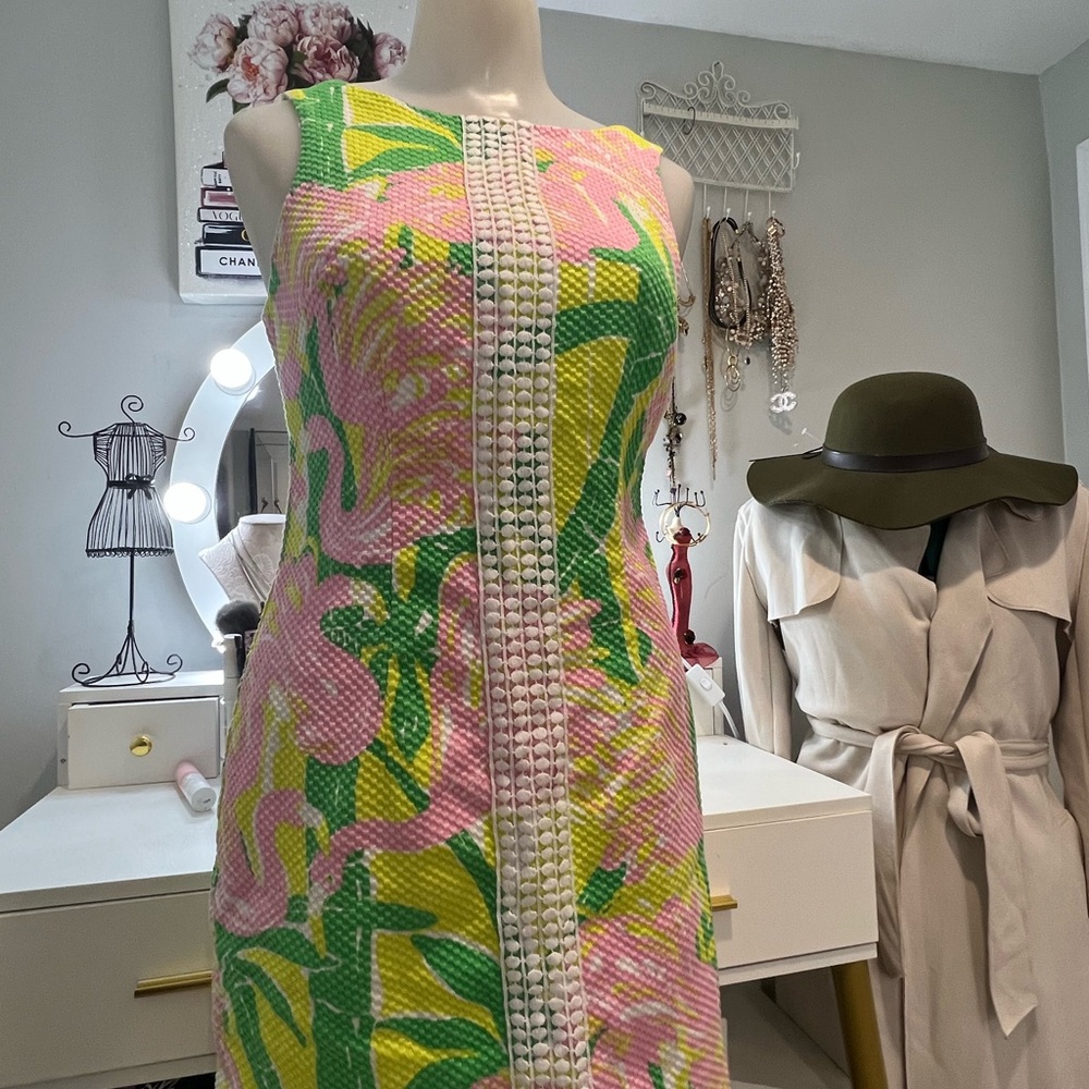 Lilly Pulitzer tiered dress sz  worn once